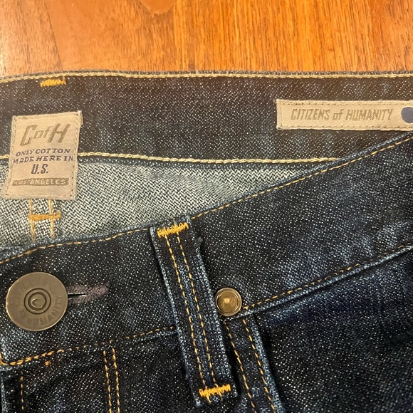Citizens of Humanity Men’s Jeans-31x33 Straight leg Sid style - Picture 2 of 7